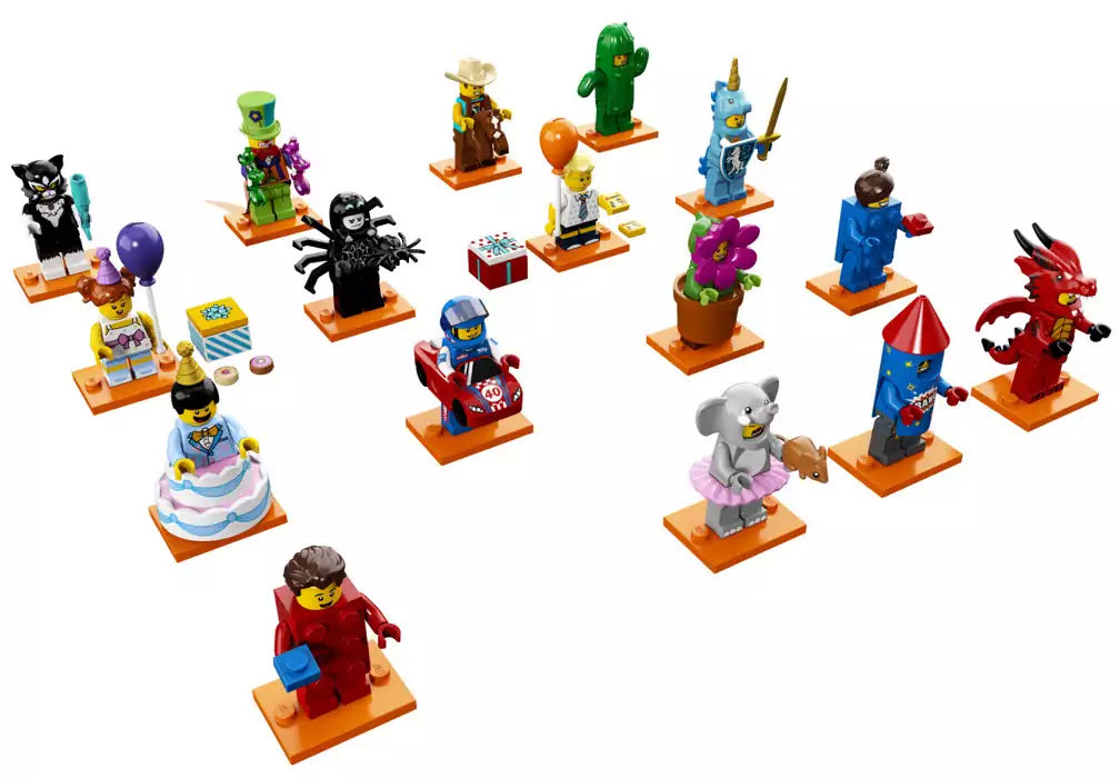 LEGO Minifiguren Serie 18 71021 Satz von 16 Minifiguren (ohne den Polizisten)