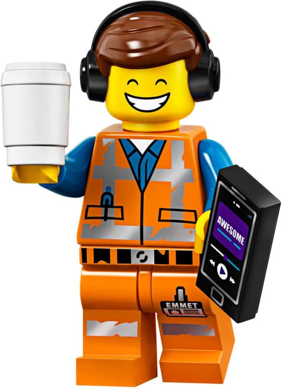 LEGO MOVIE 2 Minifiguren 71023-01 Remix-Emmet