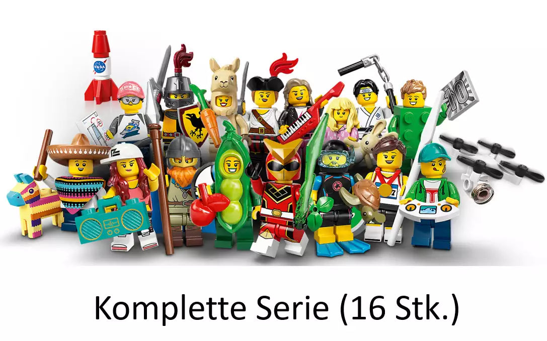LEGO Minifiguren Serie 20 71027 Satz von 16 Minifiguren