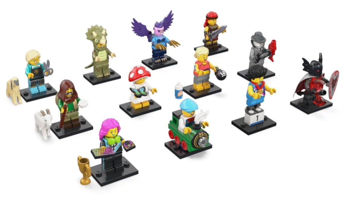 Inhalt: LEGO Minifiguren Serie 25 71045 Satz von 12 Minifiguren