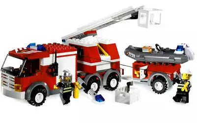 LEGO City 7239 Feuerwehrlöschzug
