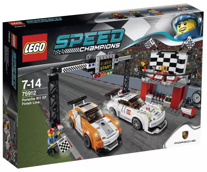 LEGO Speed Champions 75912 Porsche 911 GT Ziellinie