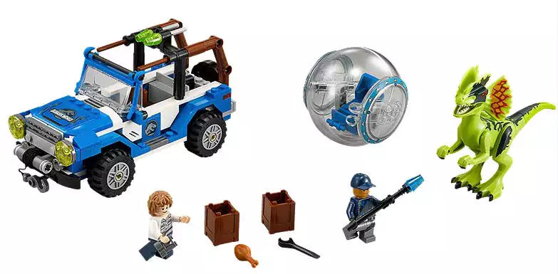 LEGO Jurassic World 75916 Überfall des Dilophosaurus