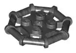 LEGO Sonderplatten 75937 Platte 2x2 mit oktagonalem Rundrahmen, perldunkelgrau