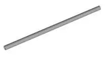 LEGO Technic 75c10 Schlauch starr 10L (3x80 mm), mattsilber