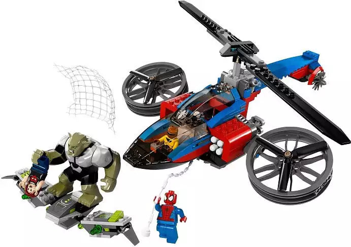 LEGO Super Heroes 76016 Rettung mit dem Spider-Helikopter