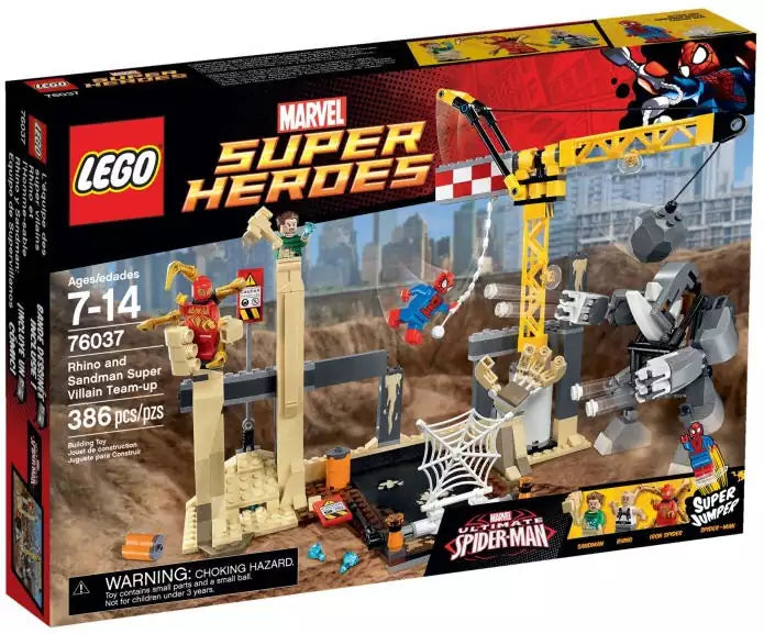 LEGO Super Heroes 76037 Rhino und Sandman - Allianz der Superschurken