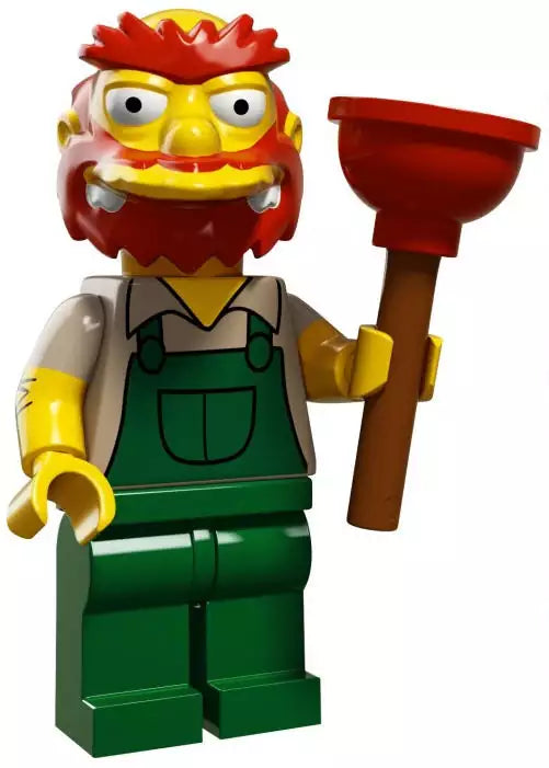 LEGO Simpsons Serie 2 Minifiguren 71009-05 Hausmeister Willie