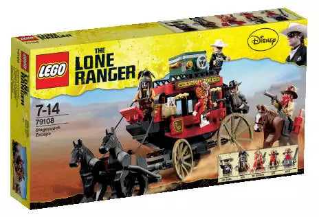 LEGO Lone Ranger 79108 Flucht mit der Postkutsche