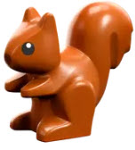 LEGO Tiere 80679pb01 Eichhörnchen, hellbraun