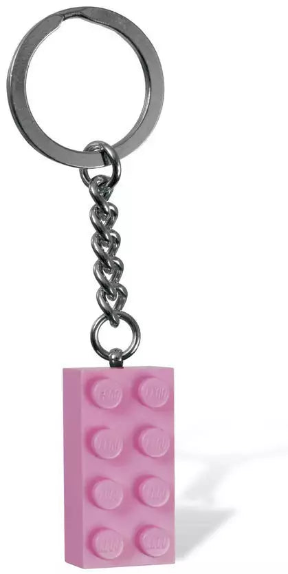 LEGO Classic 852273 Schlüsselanhänger Stein 2x4, pink