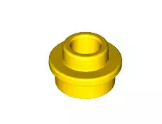 LEGO Platten 85861 Platte rund 1x1 mit Loch, gelb