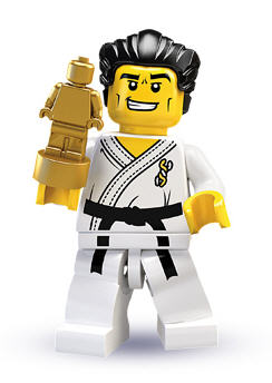LEGO Minifiguren Serie 2 8684-02 Judoka