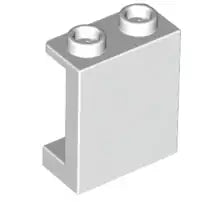 LEGO Wandelemente 87552 Paneel 1x2x2, weiß