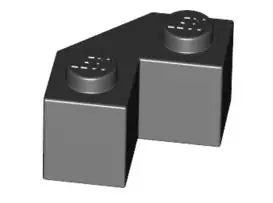 LEGO Sondersteine 87620 Eckstein 2x2, schwarz