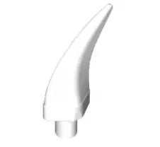 LEGO Tierzubehör 87747 Kralle/Horn, weiß