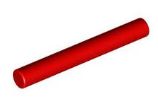 LEGO Stangen 87994 Stab 3L, rot