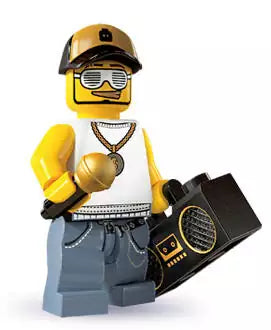 LEGO Minifiguren Serie 3 8803-06 Rapper