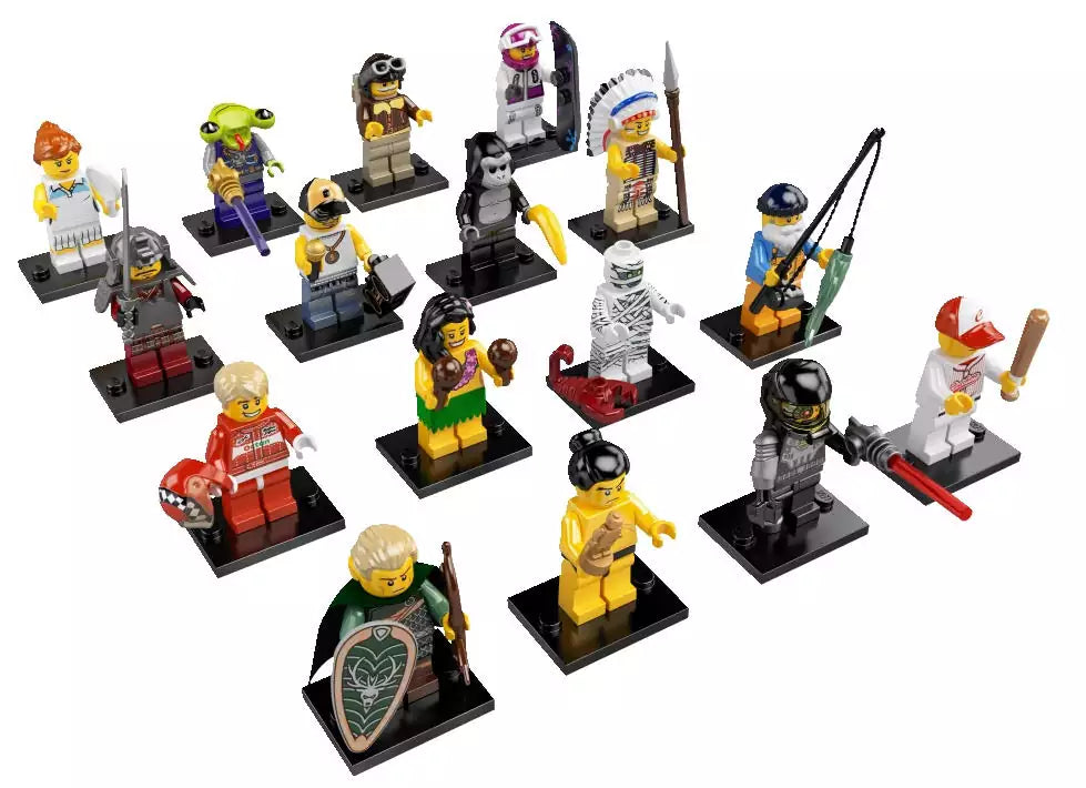 LEGO Minifiguren Serie 3 8803 Alle 16 Minifiguren