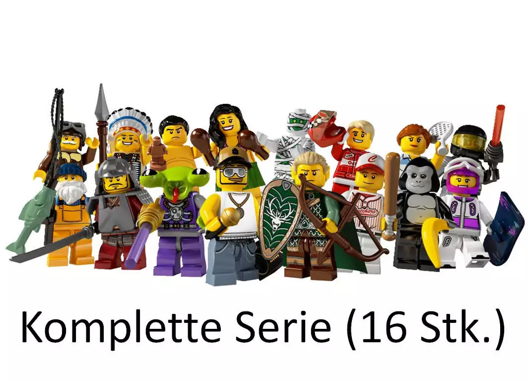LEGO Minifiguren Serie 3 8803 Alle 16 Minifiguren