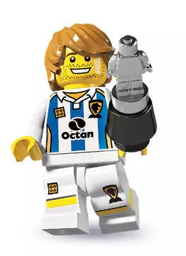 LEGO Minifiguren Serie 4 8804-02 Fussballspieler