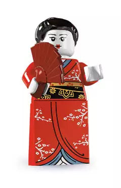 LEGO Minifiguren Serie 4 8804-04 Kimono-Mädchen