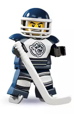 LEGO Minifiguren Serie 4 8804-06 Eishockeyspieler