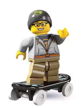LEGO Minifiguren Serie 4 8804-12 Street-Skater
