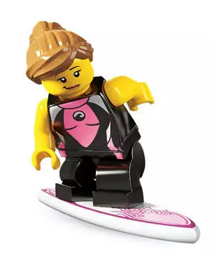 LEGO Minifiguren Serie 4 8804-13 Surferin