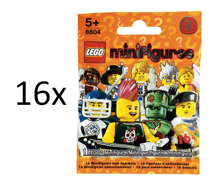LEGO Minifiguren Serie 4 8804 Alle 16 Minifiguren