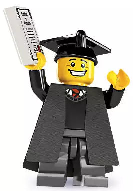 LEGO Minifiguren Serie 5 8805-10 Akademiker