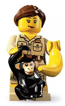 LEGO Minifiguren Serie 5 8805-16 Zoopflegerin