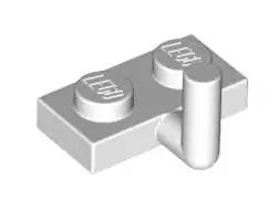 LEGO Sonderplatten 88072 Platte 1x2 mit Haken, weiß
