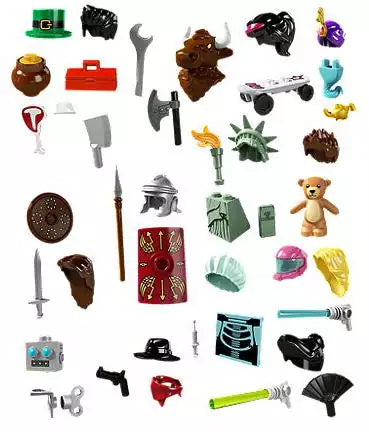 LEGO Minifiguren Serie 6 8827 Alle 16 Minifiguren
