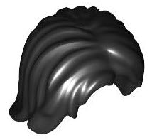 LEGO Minifiguren Zubehör 88283 Haare, schwarz