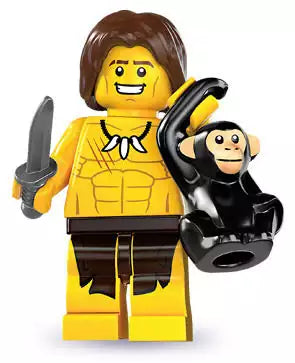 LEGO Minifiguren Serie 7 8831-14 Dschungelkind