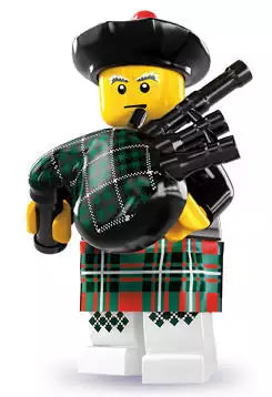 LEGO Minifiguren Serie 7 8831-02 Dudelsackbläser