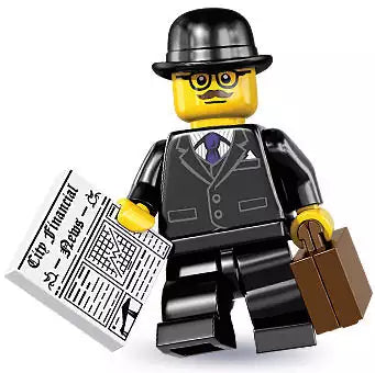 LEGO Minifiguren Serie 8 8833-10 Geschäftsmann