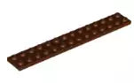 LEGO Platten 91988 Platte 2x14, rotbraun