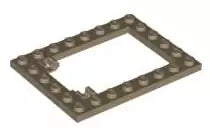 LEGO Sonderplatten 92107 Falltürrahmen 6x8, dunkelbeige