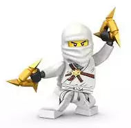 LEGO Waffen 93058 Wurfstern, perlgold