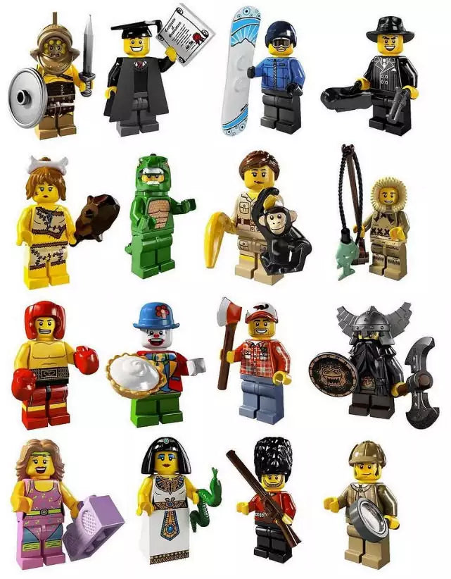 LEGO Minifiguren Serie 5 8805 Alle 16 Minifiguren