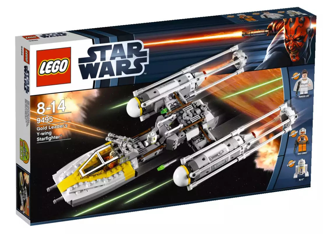 LEGO Star Wars 9495 Gold Leaders Y-Wing Starfighter