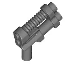 LEGO Waffen 95199 Pistole, doppelläufig, dunkelgrau
