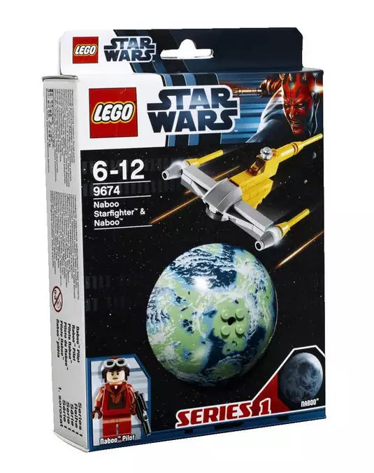 LEGO Star Wars 9674 Naboo Starfighter & Naboo