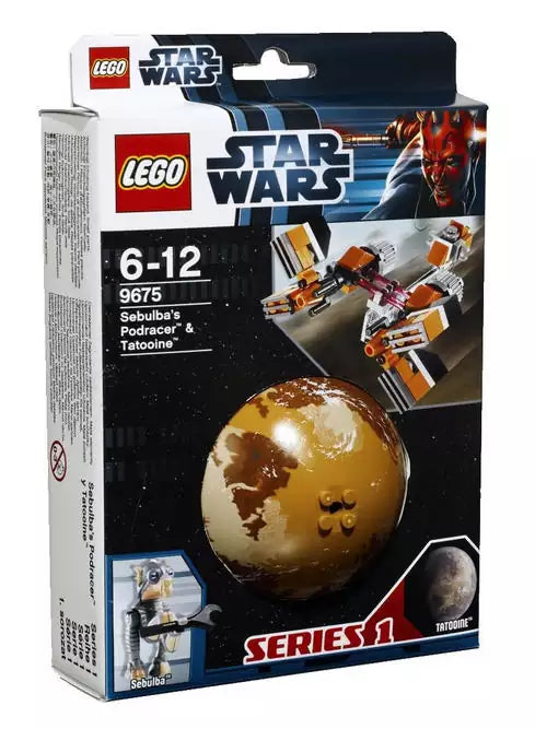 LEGO Star Wars 9675 Sebulbas Podracer & Tatooine
