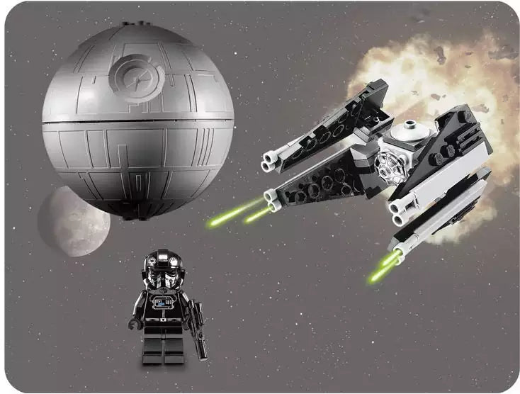 LEGO Star Wars 9676 TIE Interceptor & Death Star