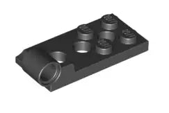 LEGO Gelenke 98285 Scharnierplatte-Unterteil 2x4, schwarz