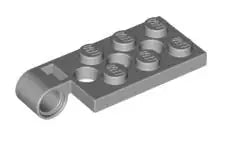 LEGO Gelenke 98286 Scharnierplatte-Oberteil 2x4, hellgrau