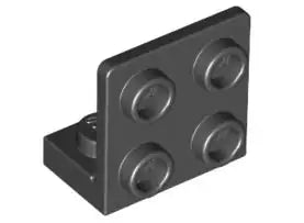 LEGO Sonderplatten 99207 Halter 1x2/2x2 invers, schwarz